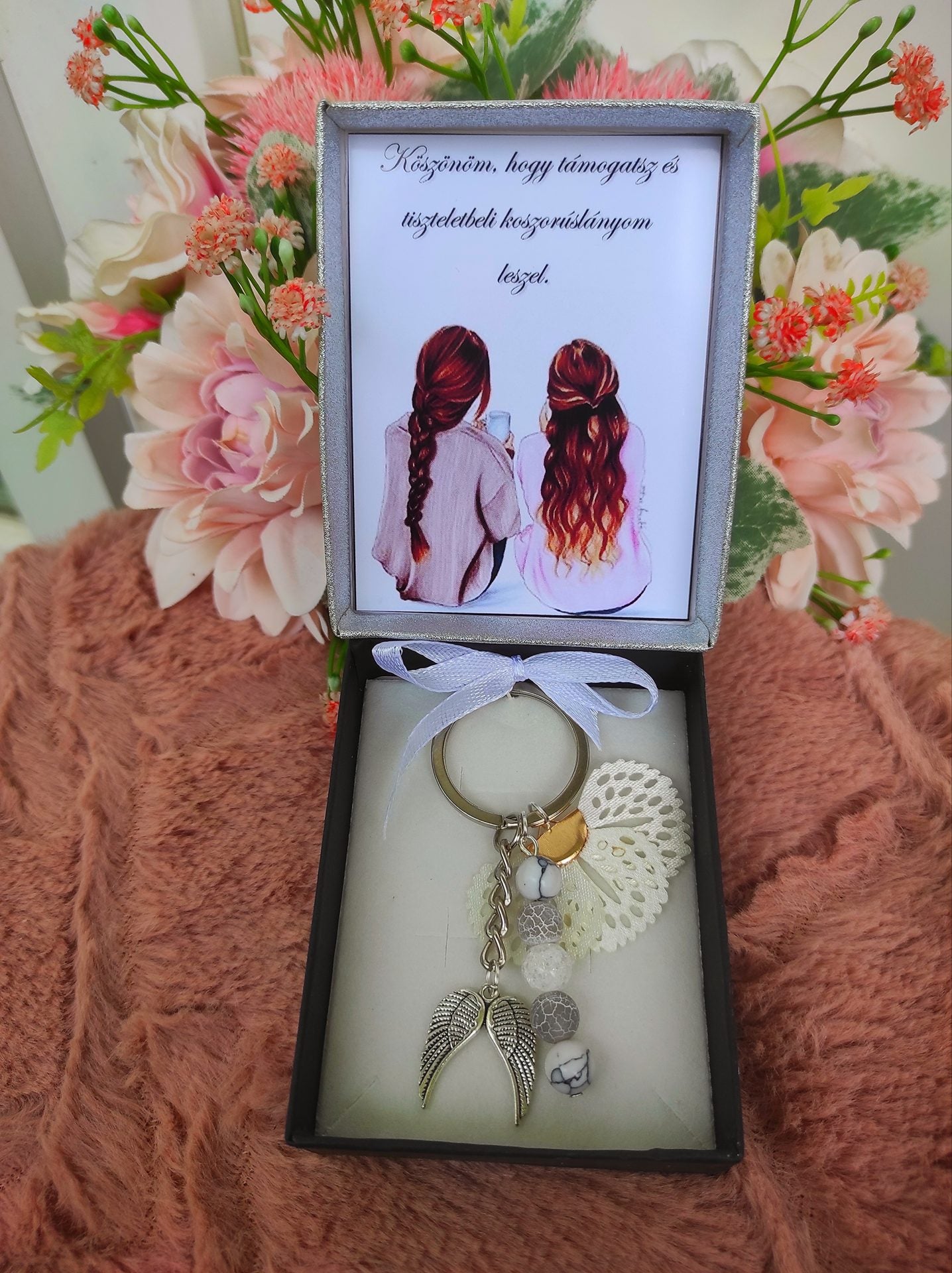 Koszorúslány köszönő ajándék